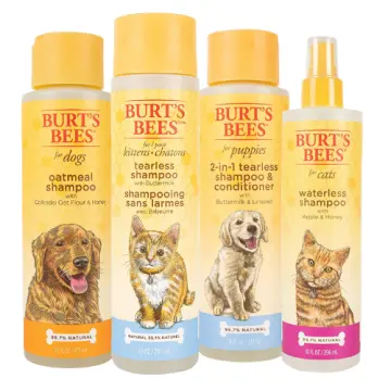 Can i use burt's clearance bees dog shampoo on cats