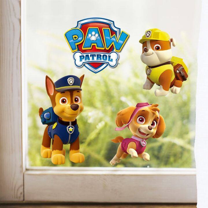 ขายดี-สติกเกอร์วอลเปเปอร์-ลาย-paw-patrol-3d-สามมิติ-สําหรับตกแต่งห้องนอนเด็ก-ห้องนั่งเล่น-งานเลี้ยงวันเกิด