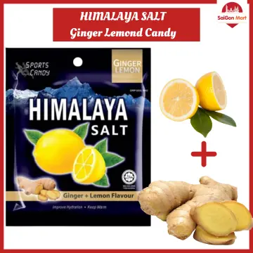  Salt And Lemon Candy - Made from Natural Himalaya Salt - Halal  Candy Lemon Flavor (Pack of 12) : Grocery & Gourmet Food