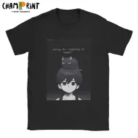 Mens T-shirts Omori Basil Anime Game Casual Cotton Tee Shirt Short Sleeve T Shirts Crewneck Tops Gift Idea - T-shirts - AliExpress