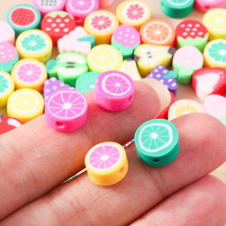30-50-100pcs-cartoon-animal-fruit-butterfly-flower-polymer-clay-spacer-beads-for-jewelry-making-handmade-diy-bracelet-necklace