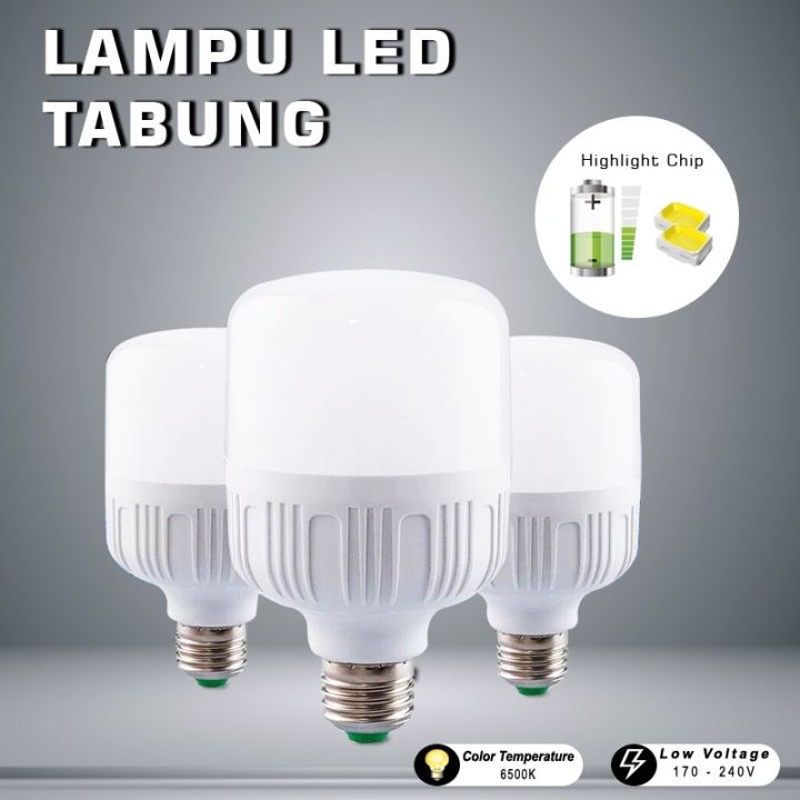 Lampu Led Bohlam 50 Watt Jumbo 30 Watt 25 Watt 20 Watt 15 Watt 10 Watt