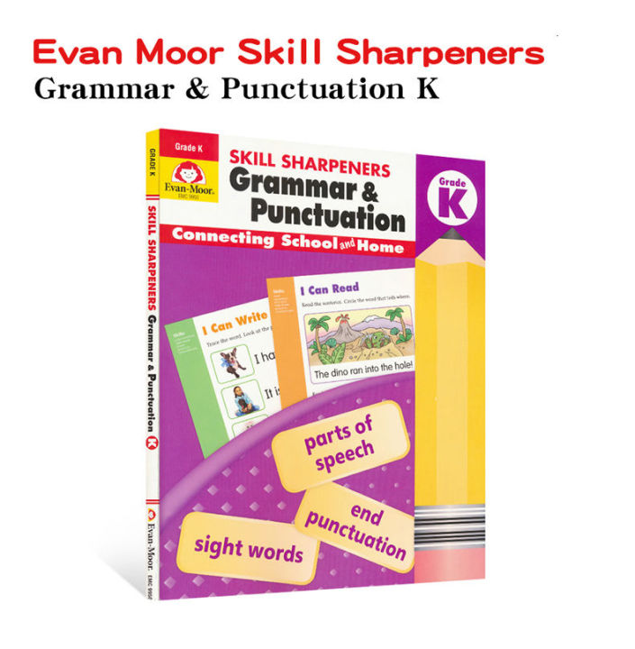 Grammar and punctuation exercise book Evan Moore skill sharpers Grammar ...