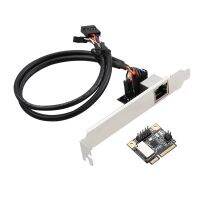 Mini PCI-E to Gigabit Ethernet Network Card 1000M RJ45 Port to Mini PCI Express Adapter RTL8111H