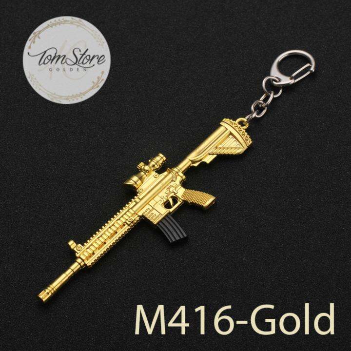 HCMMóc khóa mô hình PUBG  M416 Gold ts412  Lazadavn