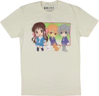 Seven Times Six Fruits Basket Mens Tohru Kyo Yuki Chibi Design Graphic Print T-Shirt