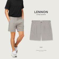 TWENTYSECOND กางเกงขาสั้น รุ่น Lennon chino shorts - สีเทา / Grey