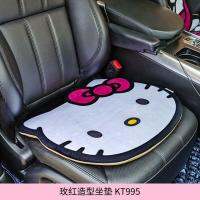 Hellokittys Sanrios เบาะรถตุ๊กตาการ์ตูนอะนิเมะเบาะเก้าอี้หลังรถ Hiasan Mobil เครื่องประดับ