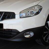 สำหรับนิสสัน Qashqai2 / Dualis Ti Facelift 2010 2011 2012 2013หมอกไฟตัดหมอกหน้าโครเมี่ยมฝาครอบตกแต่งรถยนต์ป้องกันอุปกรณ์เสริม