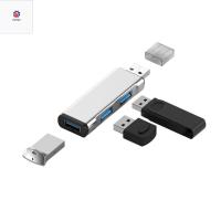 P9YN2ตัวแยก USB อะแดปเตอร์ทนทาน3พอร์ตอุปกรณ์ต่อพ่วงคอมพิวเตอร์หลายฮับ USB 3.0ความเร็วสูงที่แยก USB3.0 USB ฮับ