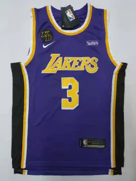 Anthony Davis Los Angeles Lakers - Black/Yellow/Purple #3 - JerseyAve -  Marketplace