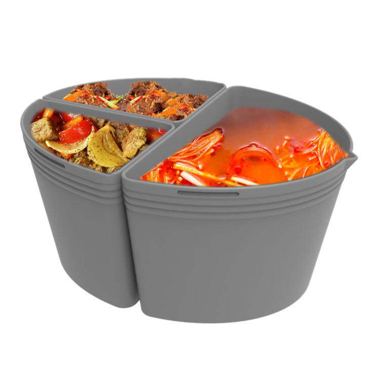 Slow Cooker Divider Reusable Pot Air Fryer Insert Reusable Crock