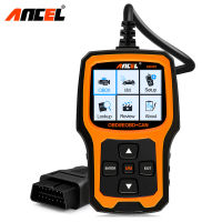 Ancel AD410 OBD2เครื่องสแกนเนอร์ตรวจสอบเครื่องยนต์ข้อมูลสดรถเครื่องอ่านโค้ดเครื่องมือการวินิจฉัยสำหรับ12VฟรีUpdate