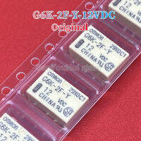 รีเลย์ G6K-2F-Y ของแท้2ชิ้น G6K-2F-Y-12VDC SMD 1A 8Pin ของแท้ใหม่