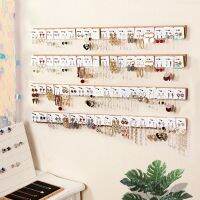 3 Pack Jewelry Organizer Wall Mounted Wood Hanging Jewelry Organizer Holder Kit