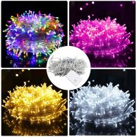 ☸✑ Flexible 220V 110V Waterproof LED Light String Garland for Party Wedding Christmas Decor 10M 100 LEDs Chain Fairy String Lights