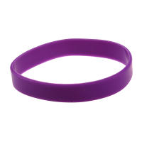 Fashion Silicone Rubber Elasticity Wristband Wrist Band Cuff Bracelet Bangle