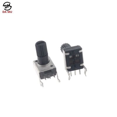 10pcs/lot RV09 Horizontal12.5mm Shaft 5k 10k 50k 100k 0932 Adjustable Resistor 9 Type 3pin Seal Potentiometer