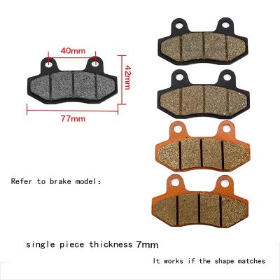 “：{}” Motorcycle Front Rear Brake Pads ​For CR WR WRF CRF YZ RMZ YZF SX SXF EXC XCW ATV Dirt Pit Bike  Motocross Brake Disc Calipers