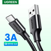 UGREEN USB Type C สายสำหรับ Xiaomi Redmi หมายเหตุ 7 mi9 USB C สายสำหรับ Samsung S9 Fast สายชาร์จ USB-C ชาร์จโทรศัพท์มือถือสายไฟ-JHU STORE