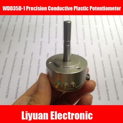 1Pcs Wdd35d-1 Precision Conductive โพเทนชิโอมิเตอร์พลาสติก/5% Sensor 1K 2K 5K 10K 33มม. โพเทนชิโอมิเตอร์แกนยาว
