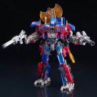 Optimus โมเดลหุ่นยนต์แยกร่างได้ของเล่นแปลงร่างตุ๊กตาขยับแขนขาได้ SS05 6022มีในสต็อกอุปกรณ์เสริมสำหรับรถยนต์โลหะผสม