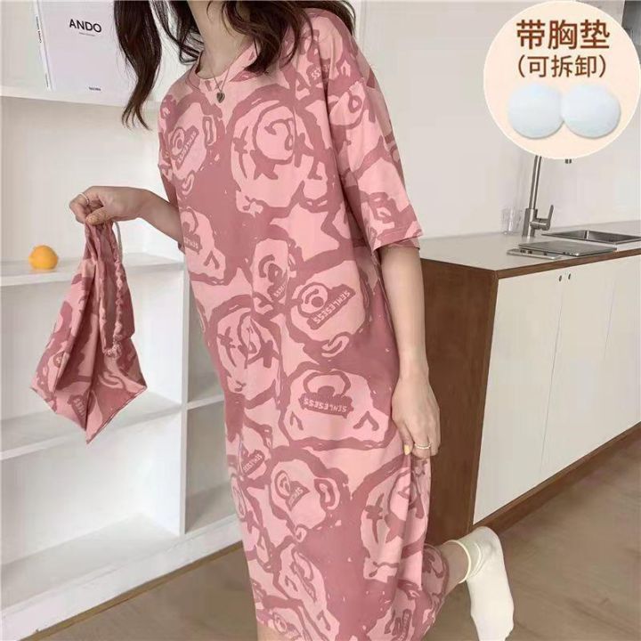 nightgown-women-with-breast-implants-sweet-cartoon-short-sleeve-pajamas-loose-th-5-6