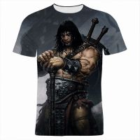 2023 newfashion CONAN T เสื้อผู้ชายผู้หญิงลำลองแขนสั้น TEE 3D พิมพ์ tops