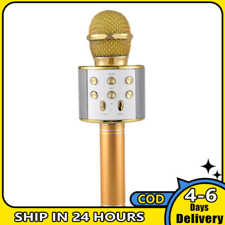 WS858 Mobile Phone Karaoke Microphone Wireless