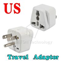 【❗】 vkysdo Uk/us/eu/au Socket To USA America Japan JP Canada อะแดปเตอร์ผนังไฟฟ้า3 Pins Charger Converter Plug 3 PIN Travel Power