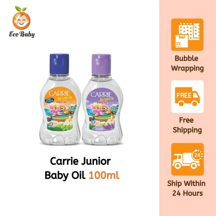Carrie Junior Baby Oil 100ml Lazada