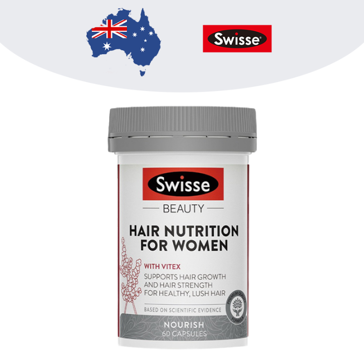 Swisse Beauty Hair Nutrition For Women 60 Cap [Hair strength from within] Lazada PH