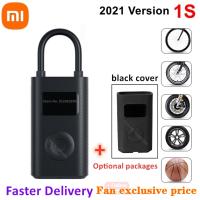 Xiaomi Pump 12V Portable Tire Air Compressor Smart Digital Tire Pressure Detection Electric Inflator Pump 1S For Car Tyres Bike