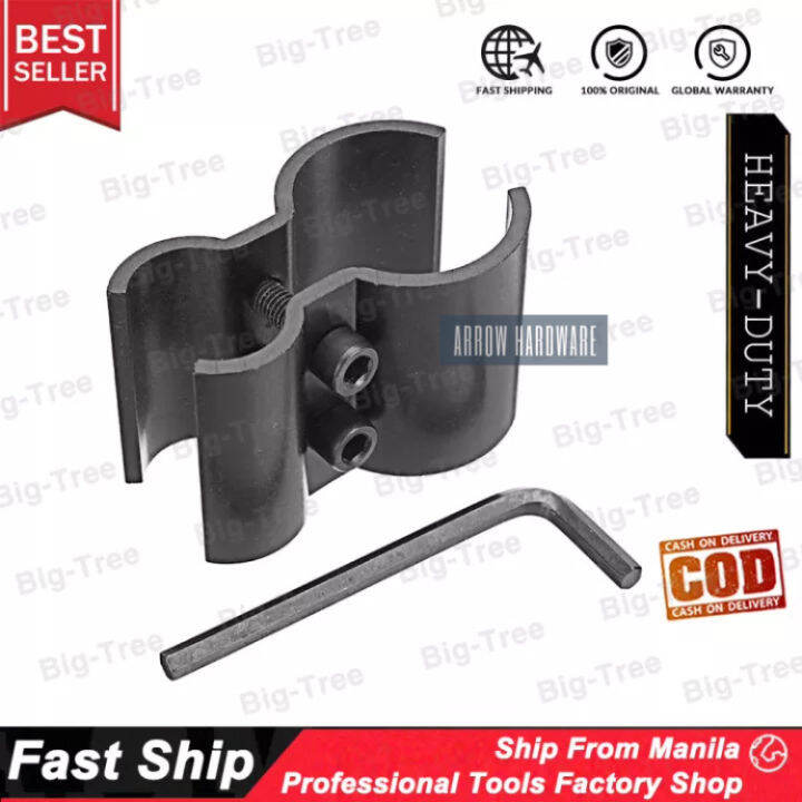 Tactical Dual Barrel Ring Barrel Mount Clamp Holder for Flashlight