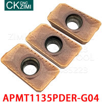 BP1025 APMT 1135 PDER คาร์ไบด์แทรกมิลลิ่งแทรกเครื่องมือ CNC โลหะกลึง Indexable เครื่องมือสำหรับสแตนเลส