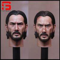 Keanu รีฟส์ TM015บาดเจ็บที่ศีรษะปกติขนาด2023 Q4 1/6รูปแกะสลักพอดีกับตัวหุ่นแอคชั่นทหารชายขนาด12นิ้ว