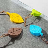 xfcbf1PCS 4 Colors Cute Cartoon Leaf Style Door Stopper Silicon Doorstop Safety for Baby Home Decoration