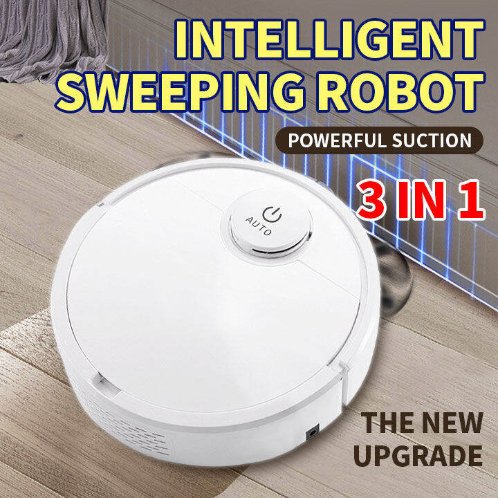 3 in 1 smart robot vacuum mopper and sweeper