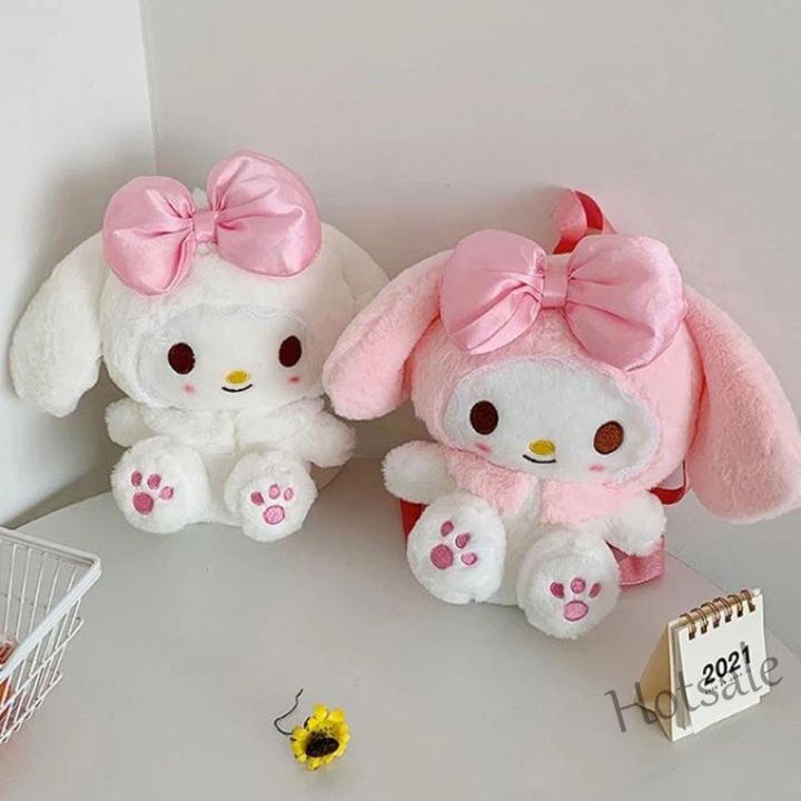 hot-sale-๑-c16-jeromy-for-childrens-plush-dolls-toys-for-girls-mymelody-bag-plush-backpacks-christmas-gift-anime-pink-birthday-cartoon-soft-stuffed-plushie-bag-multicolor