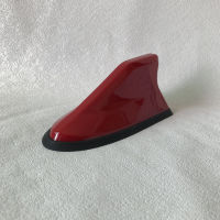 Universal Car Shark Fin Antenna เสาอากาศสีแดง Toppers สัญญาณกันน้ำอุปกรณ์เสริมทางอากาศ