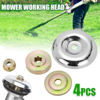 4Pcs/set Garden Lawn Mower Brushcutter Trimmer Head Replacement Blade Grass Strimmer Metal Brush Head