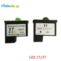 【Online】 สำหรับ Z13 X1100 Lexmark X1200 2ชิ้น Z515 Lexmark 27 Z517สำหรับ Z615 X1270 I3 Z34 Eikshop Z605 Z33 17 X2250 X75 Z23 X1150