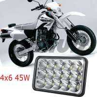 【Deal】 1Pcs สำหรับ Honda สำหรับ Suzuki DRZ 4X6 "หลอดไฟ LED Crystal Clear Sealed Beam ไฟหน้า DRL4x6 LED ไฟหน้า