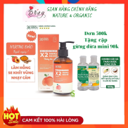 Dung dịch vệ sinh phụ nữ x2 nano nghệ