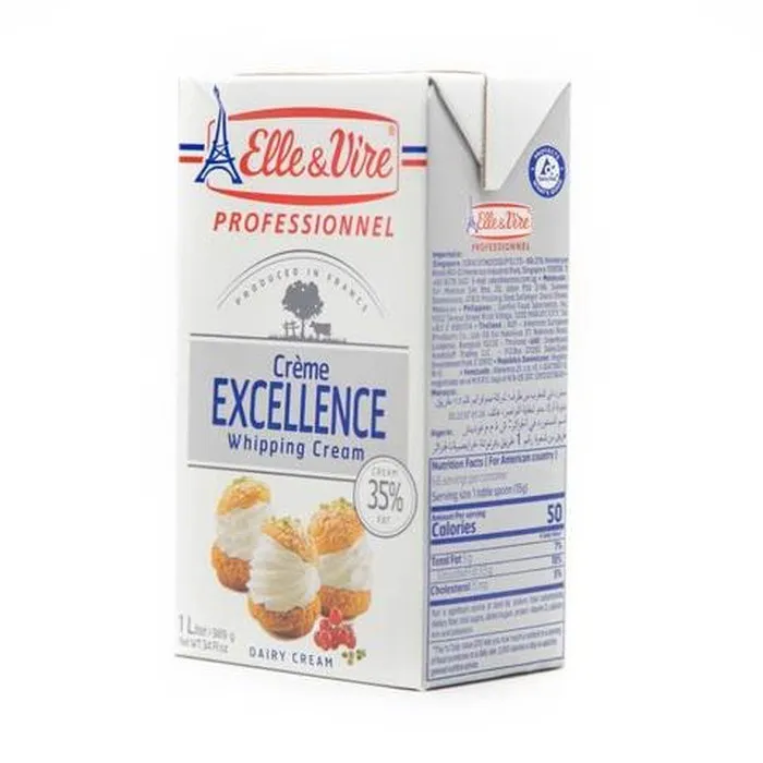 Whipping Cream Elle & Vire 1 Liter Whipped Cream Whip cream cair wipped cream wiped cream