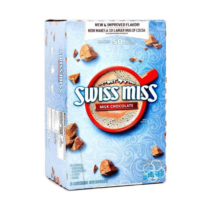 Swiss Miss Milk Chocolate Hot Cocoa Mix 50 X 39g | Lazada PH