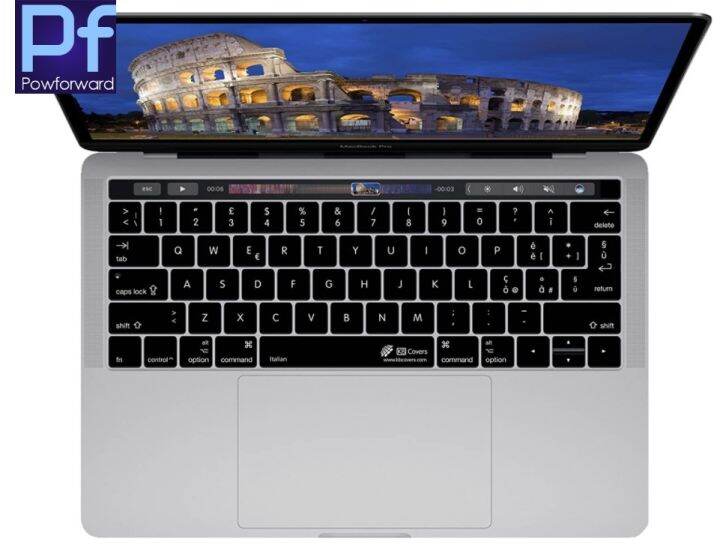 แผ่นปิดผิวแป้นพิมพ์อิตาลีอิตาลีสำหรับภาษาอิตาลี-apple-macbook-pro-13-amp-15-นิ้ว-w-touch-bar-ปลายปี-2016-รูปแบบ-eu-euro-shop5798325