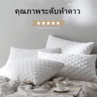 【รุ่นอัพเกรด】หมอน หมอนนอน ผ่อนคลายสบาย หมอนหนุนหัว หมอนโรงแรม 5ดาวpillow หมอนสุขภาพคอ หมอน เส้นใย หนุนคอ ไส้หมอน ช่วยให้หลับสบาย หมอนผ้าฝ