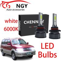 ชุดหลอดไฟหน้า LED 9-32V 80W สําหรับ Toyota REVO ZACE UNSER 1999 2000 2001 2002 1 คู่