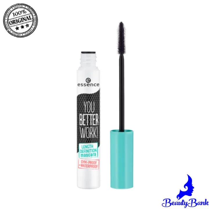 ESSENCE YOU BETTER WORK LENGTH DEFINITION MASCARA GYM PROOF